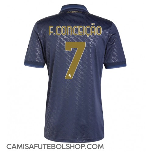 Camisa de time de futebol Juventus Francisco Conceicao #7 Replicas 3º Equipamento 2024-25 Manga Curta